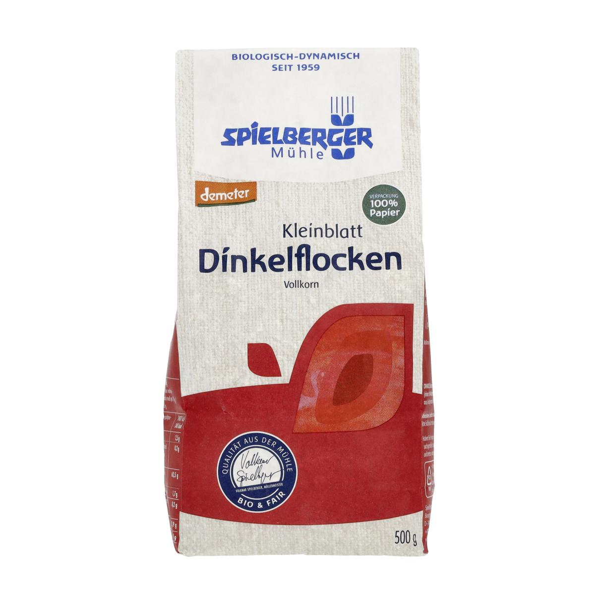Dinkelflocken Kleinblatt, demeter