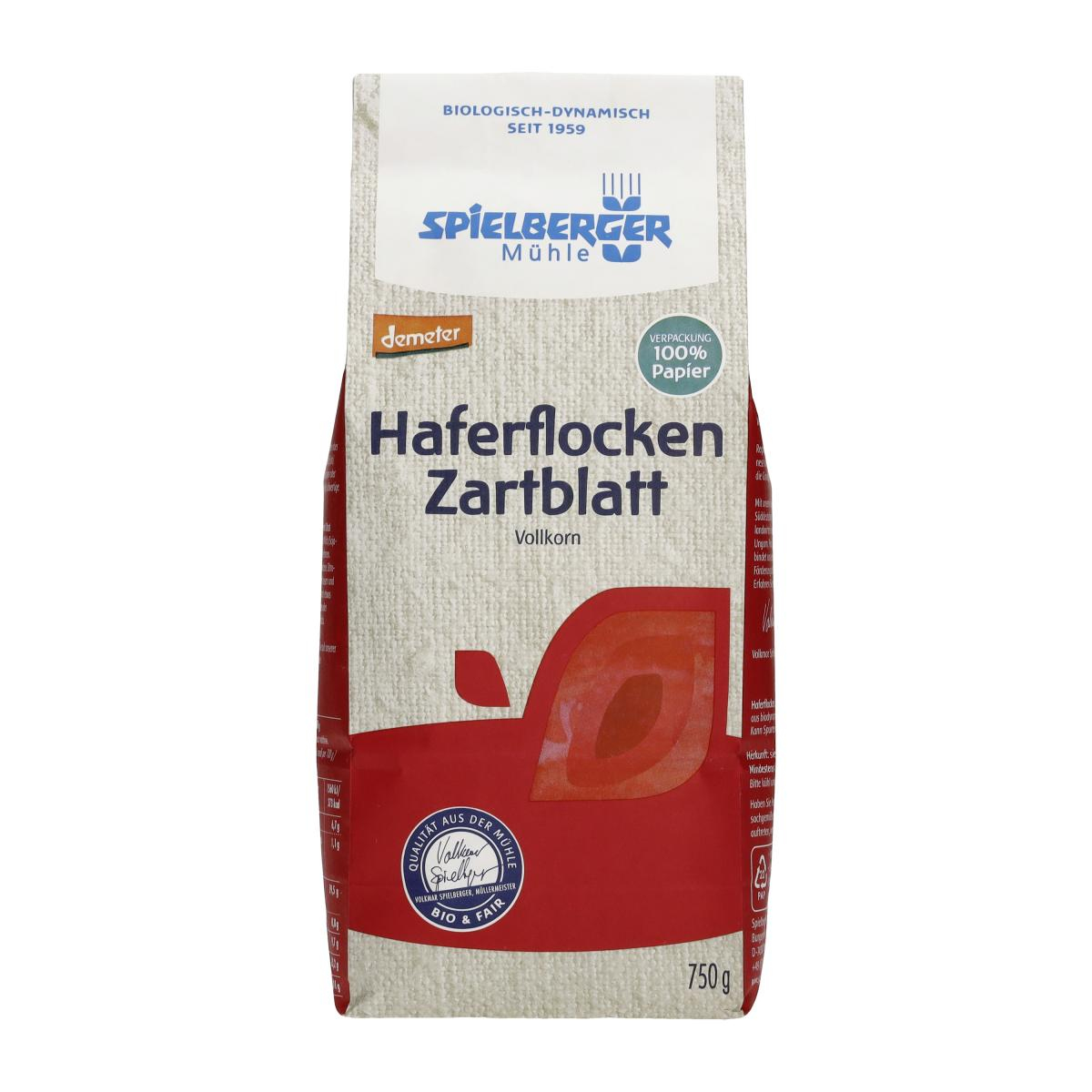 Haferflocken Zartblatt, demeter