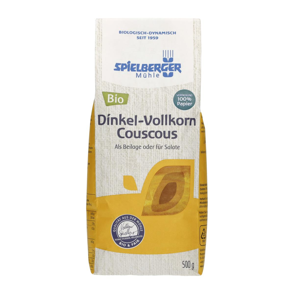 Dinkel Couscous, vollkorn, kbA