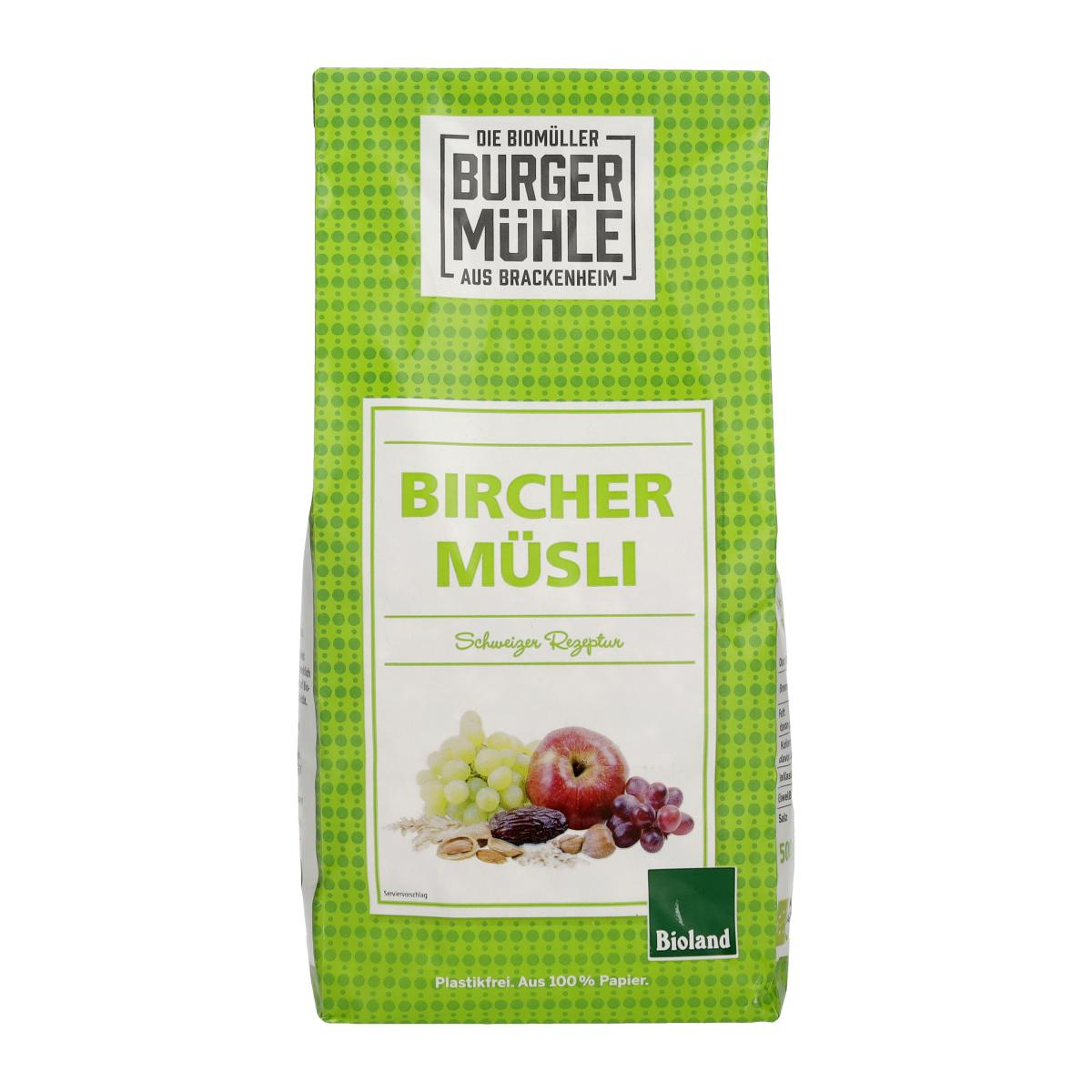 Bircher Müsli, bioland