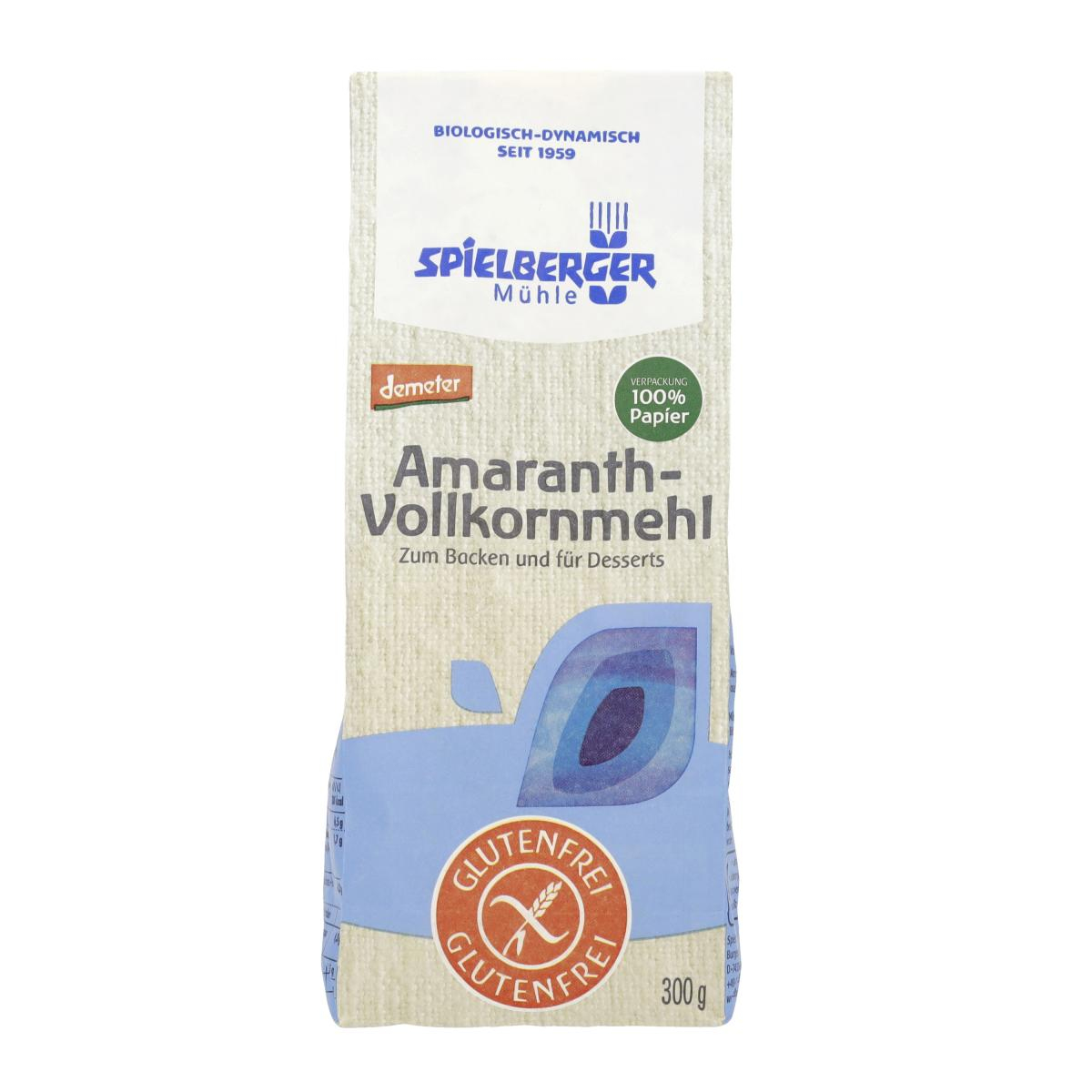 Amaranth-Vollkornmehl, glutenfrei, demeter