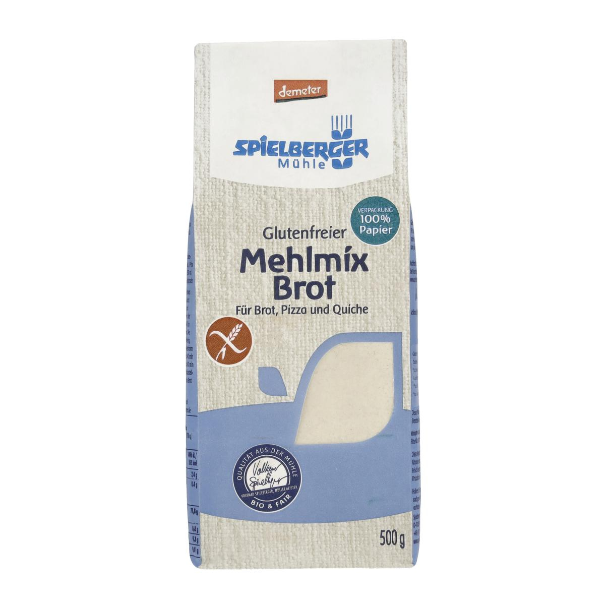Mehlmix Brot, glutenfrei, demeter