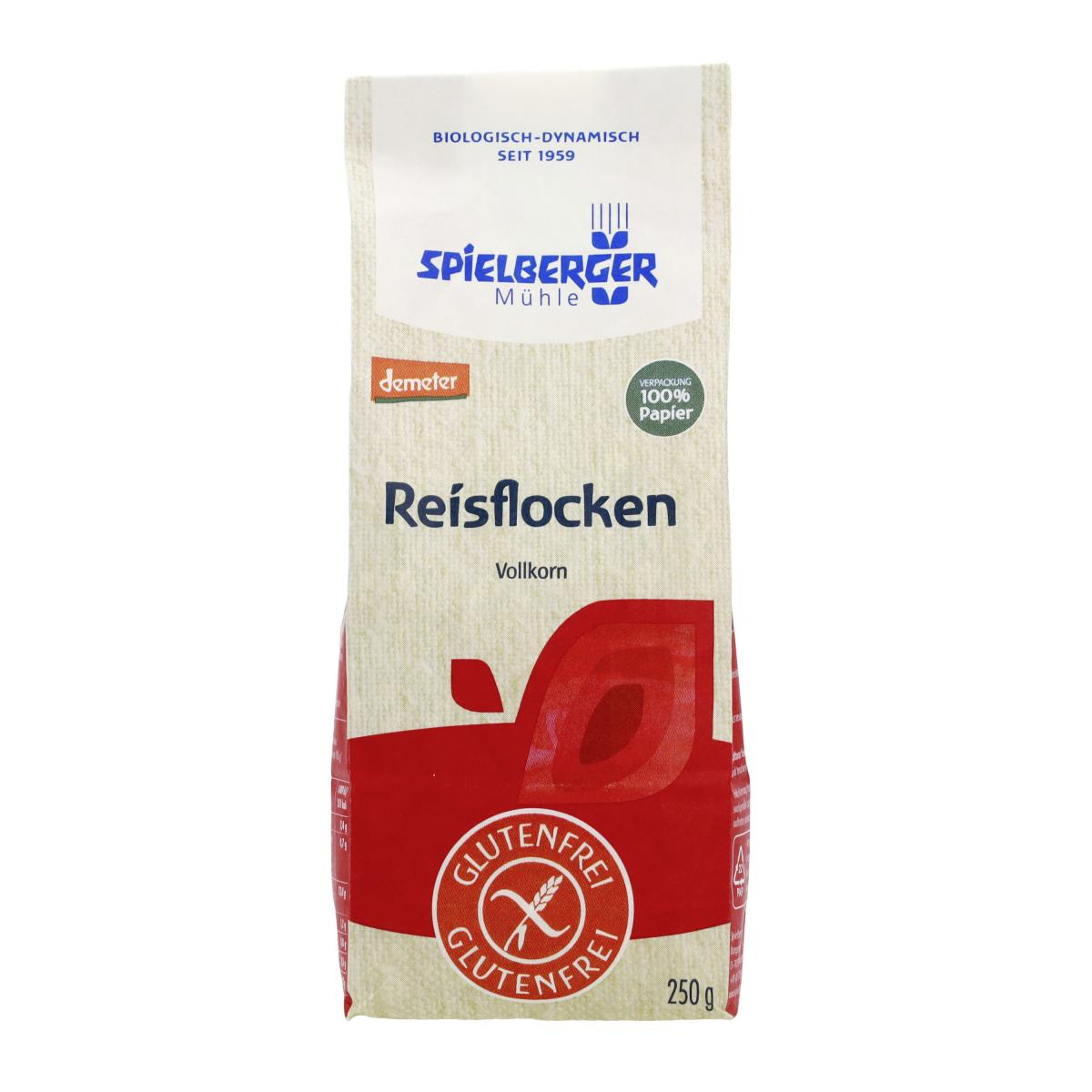 Reisflocken, glutenfrei, demeter