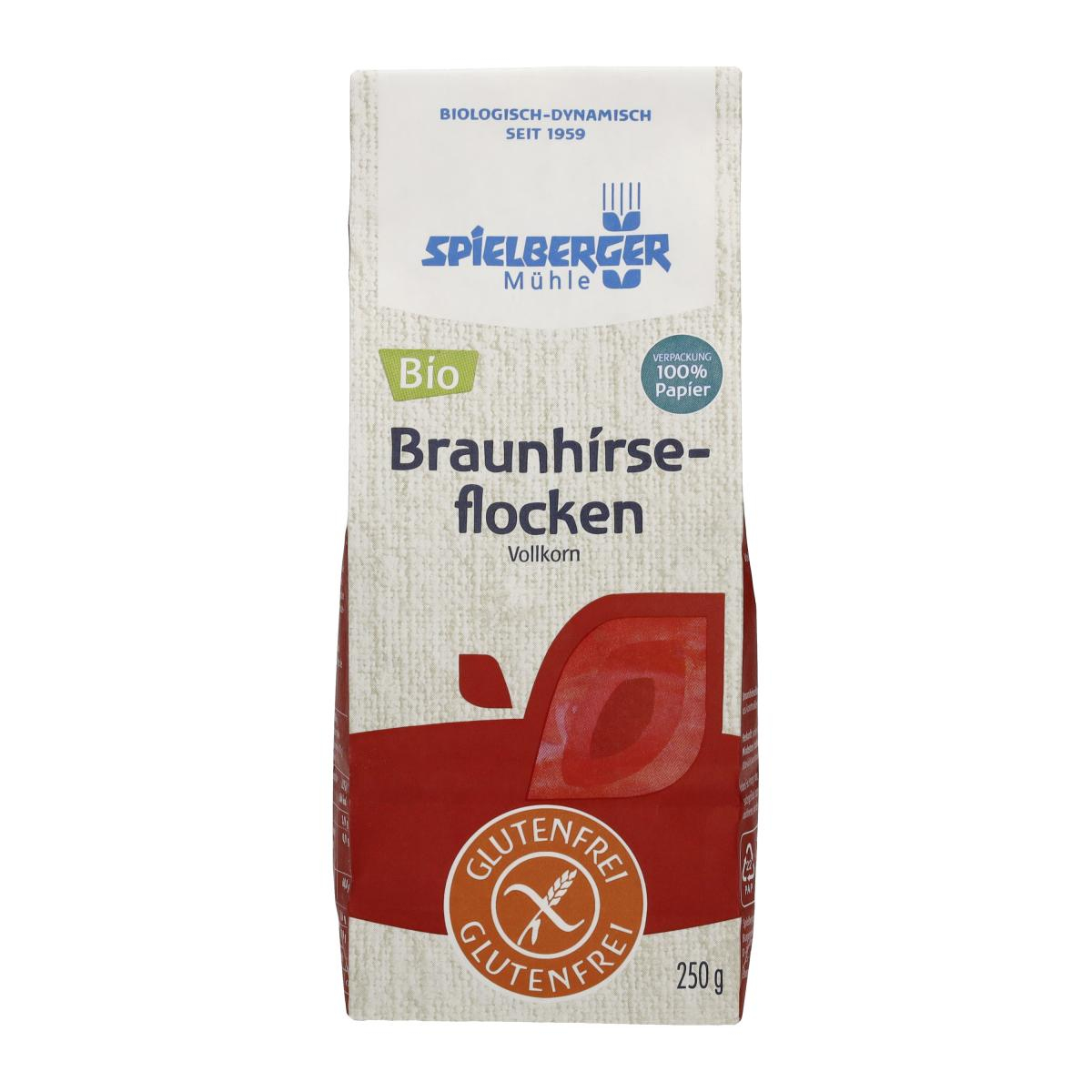 Braunhirseflocken, glutenfrei, kbA