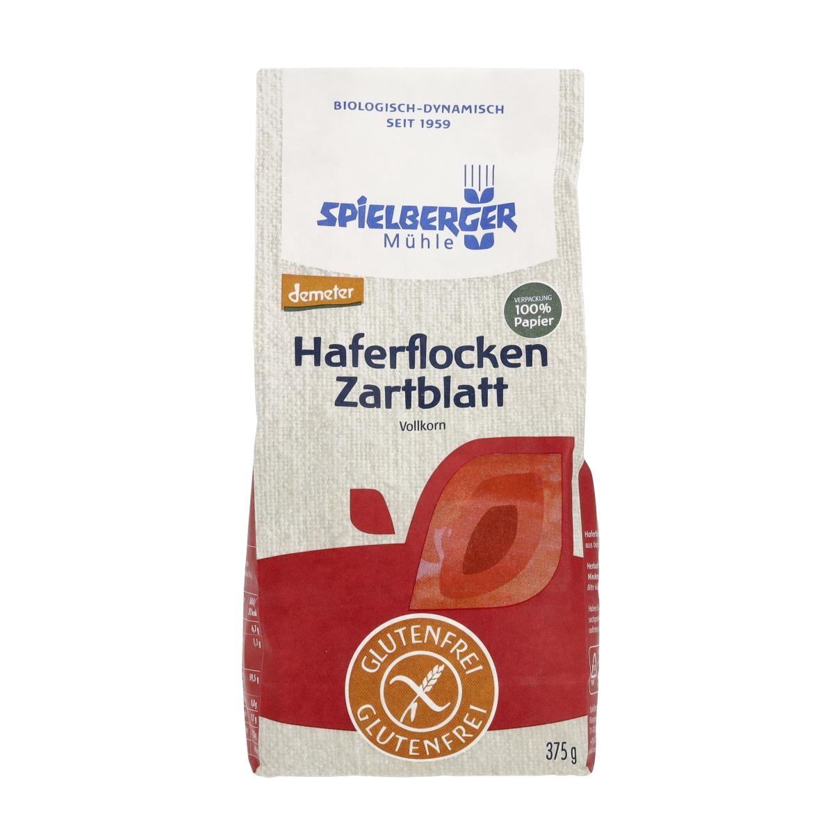 Haferflocken Zartblatt, glutenfrei, demeter