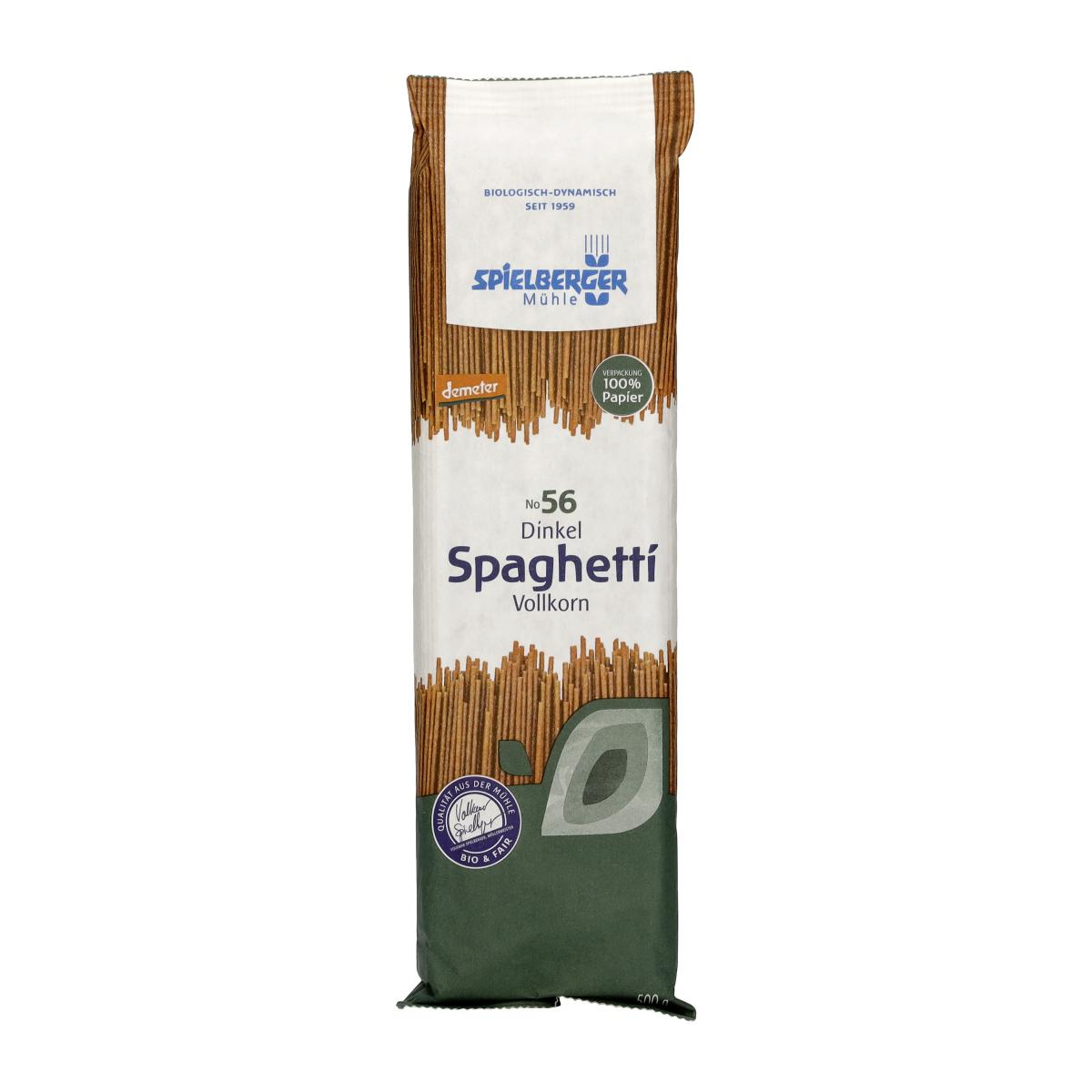 Dinkel Spaghetti, vollkorn, demeter