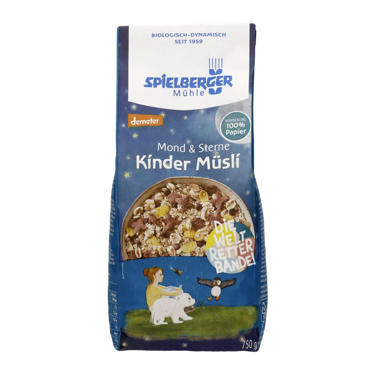 Mond & Sterne Kinder Müsli, demeter