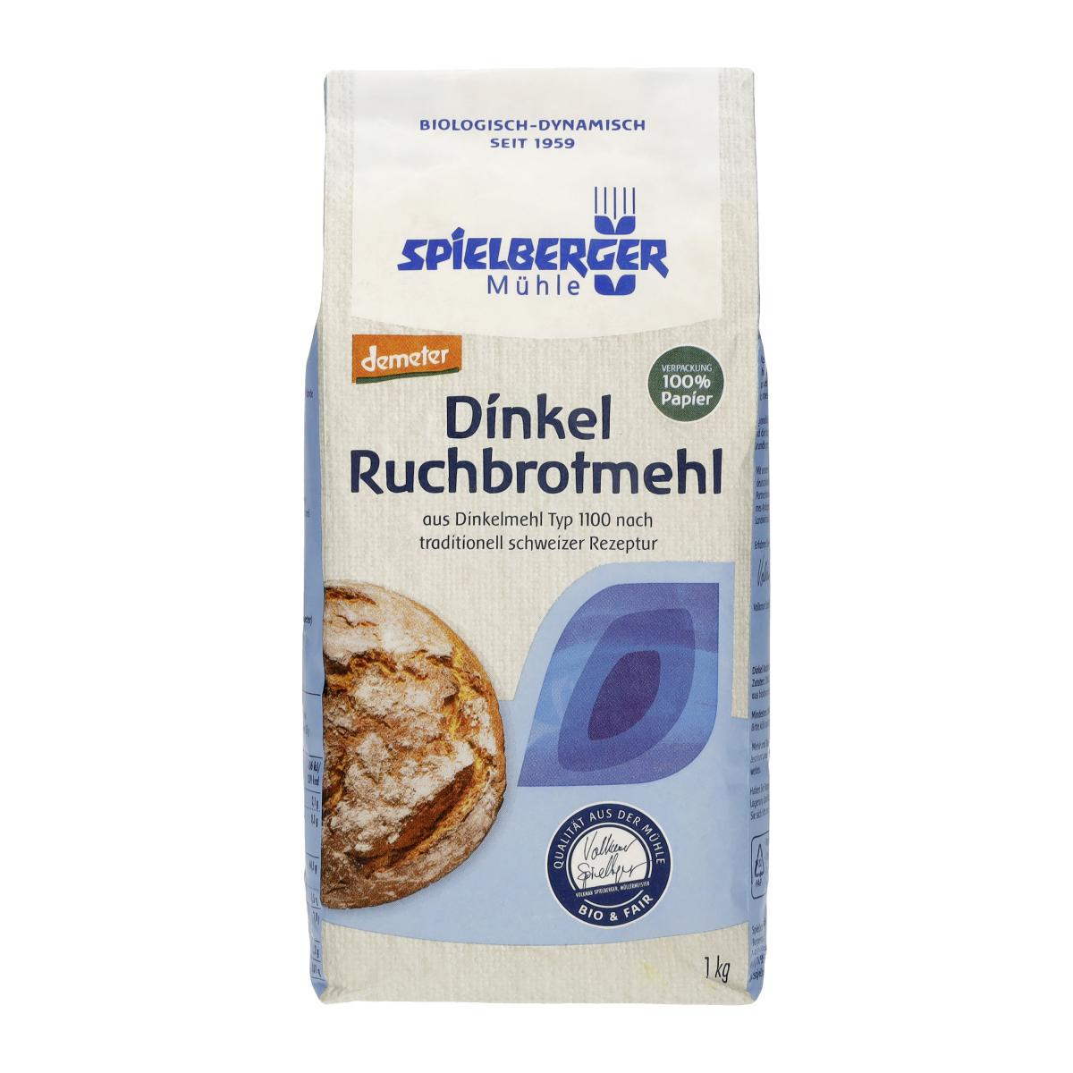 Dinkel Ruchbrotmehl, demeter