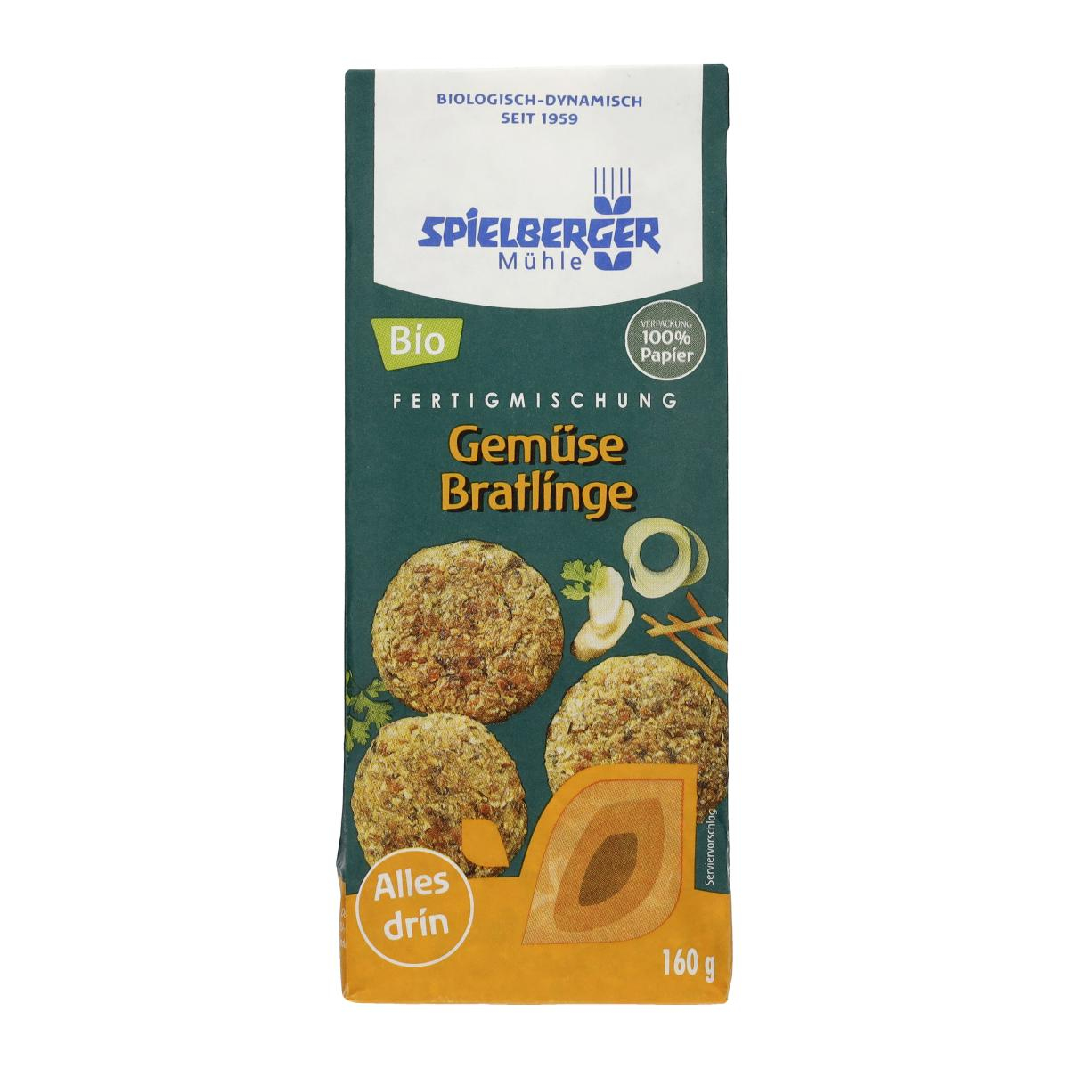 Gemüse Bratlinge, Fertigmischung, kbA