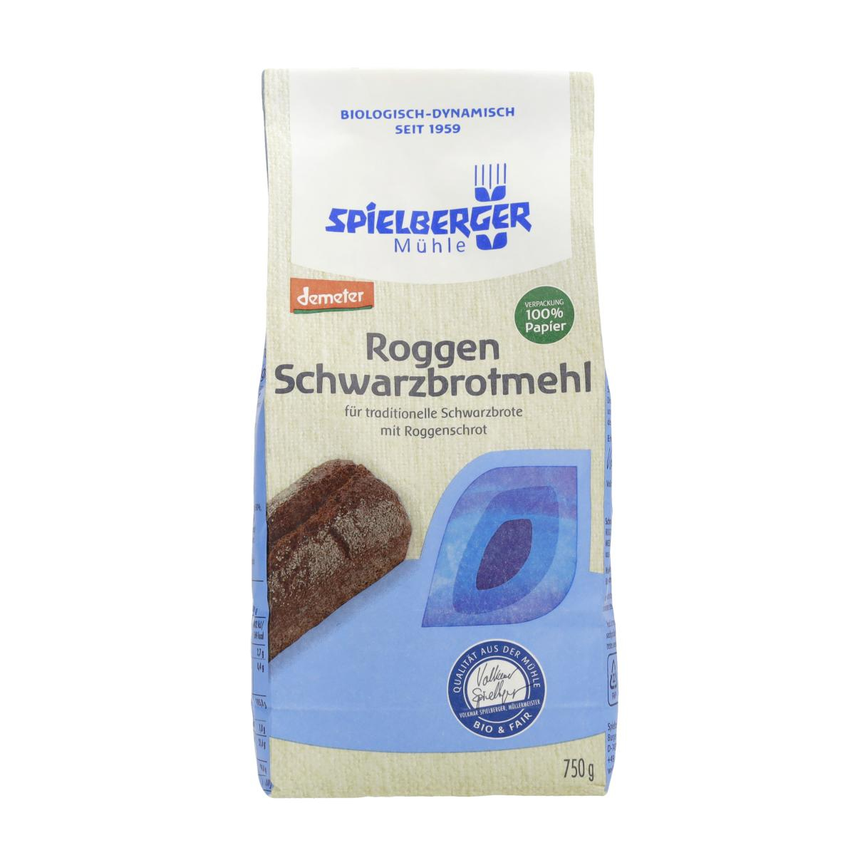 Roggen Schwarzbrotmehl, demeter