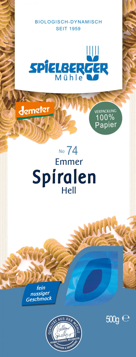 Emmer Spiralen, hell, demeter