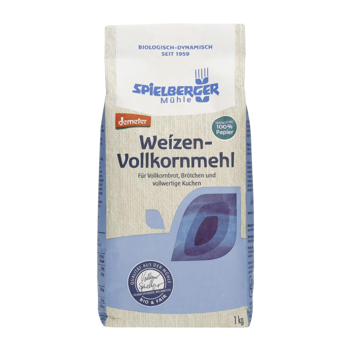 Weizen-Vollkornmehl, demeter