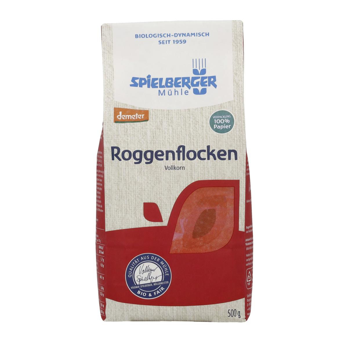 Roggenflocken, demeter