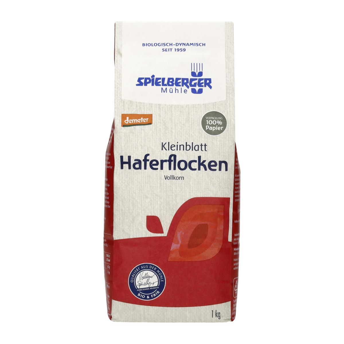 Haferflocken Kleinblatt, demeter