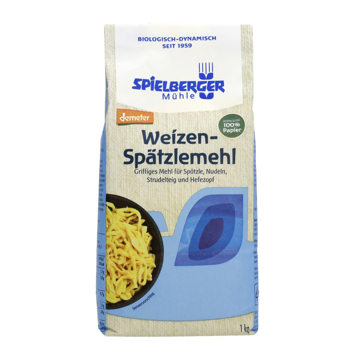 Weizen-Spätzlemehl, demeter