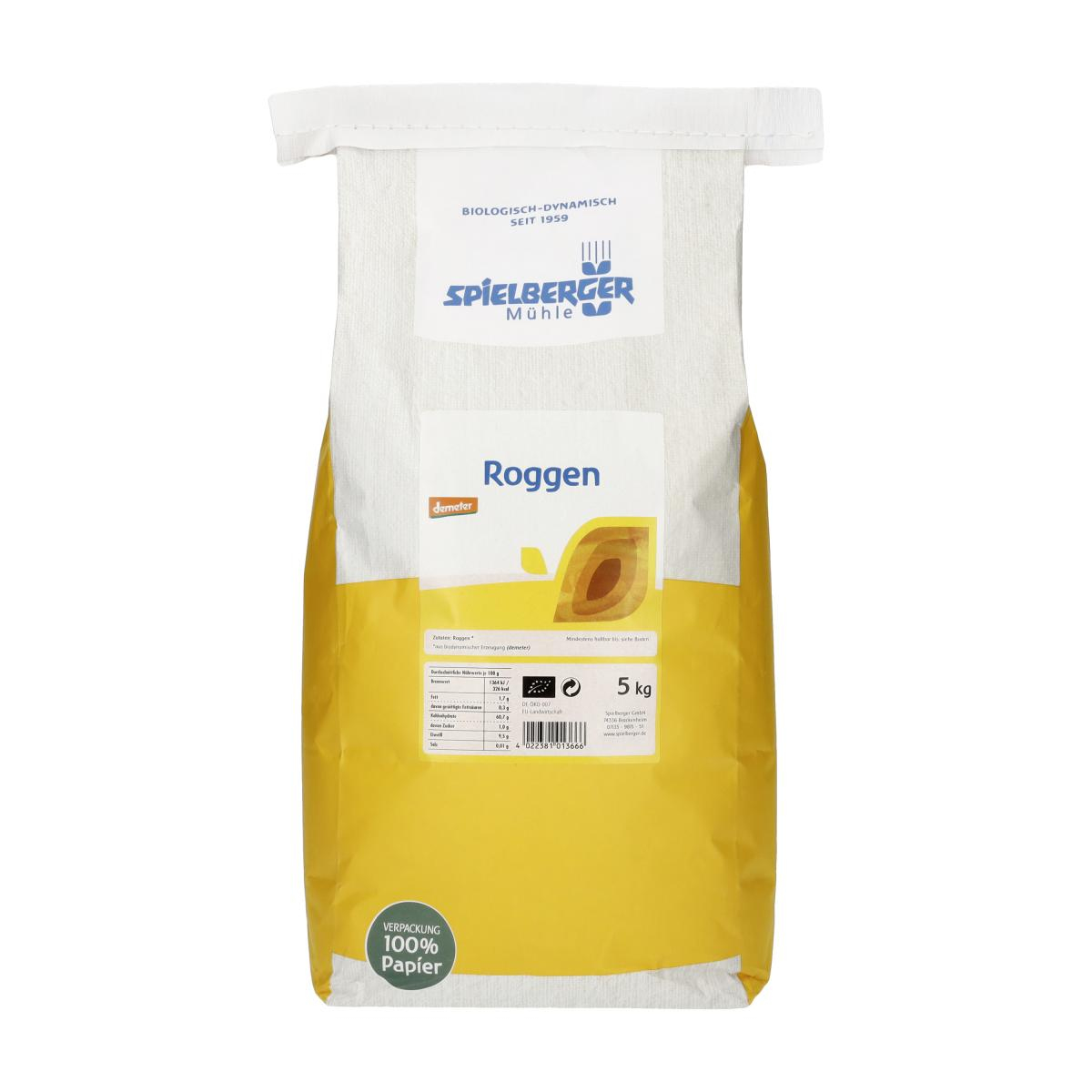 Roggen, demeter