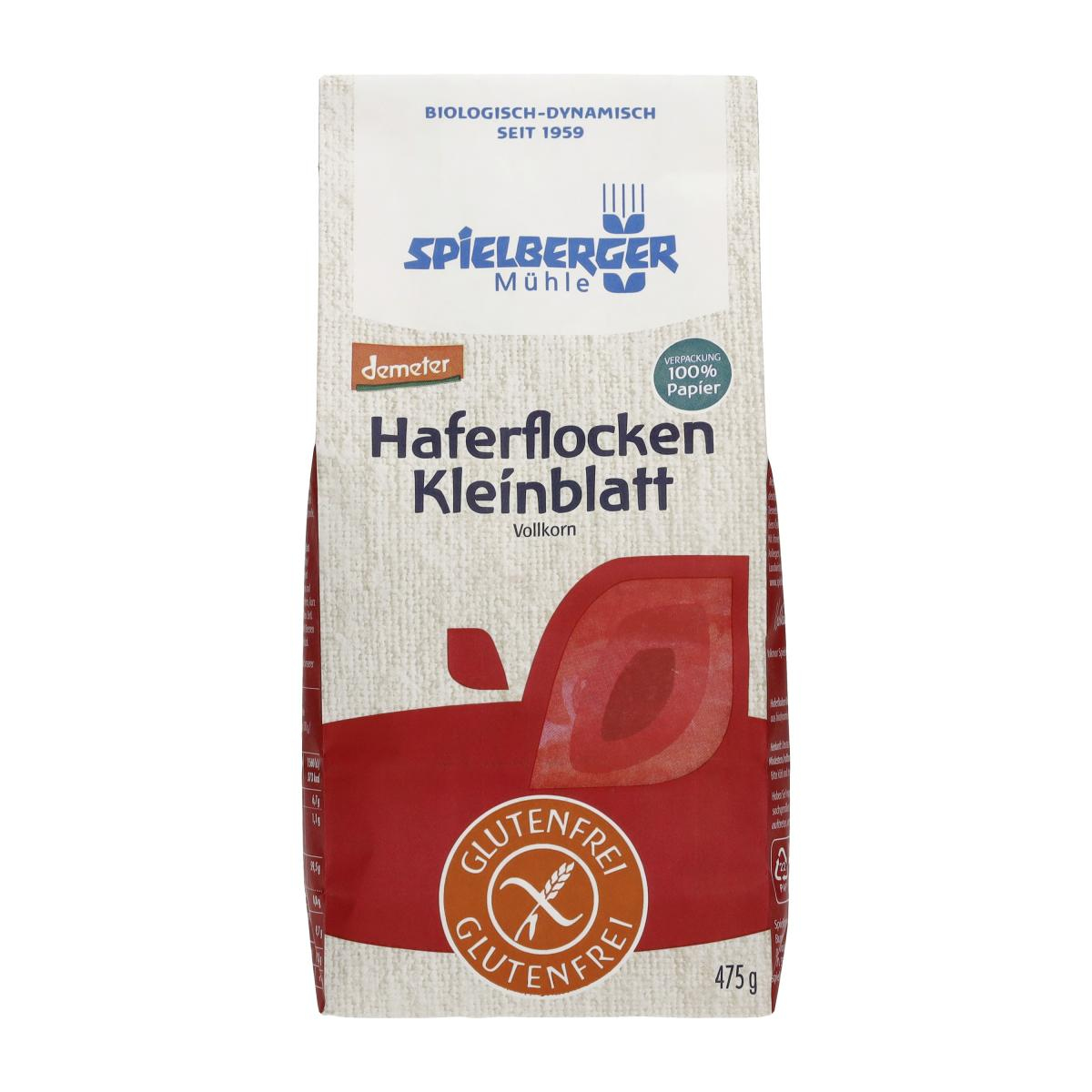 Haferflocken Kleinblatt, glutenfrei, demeter