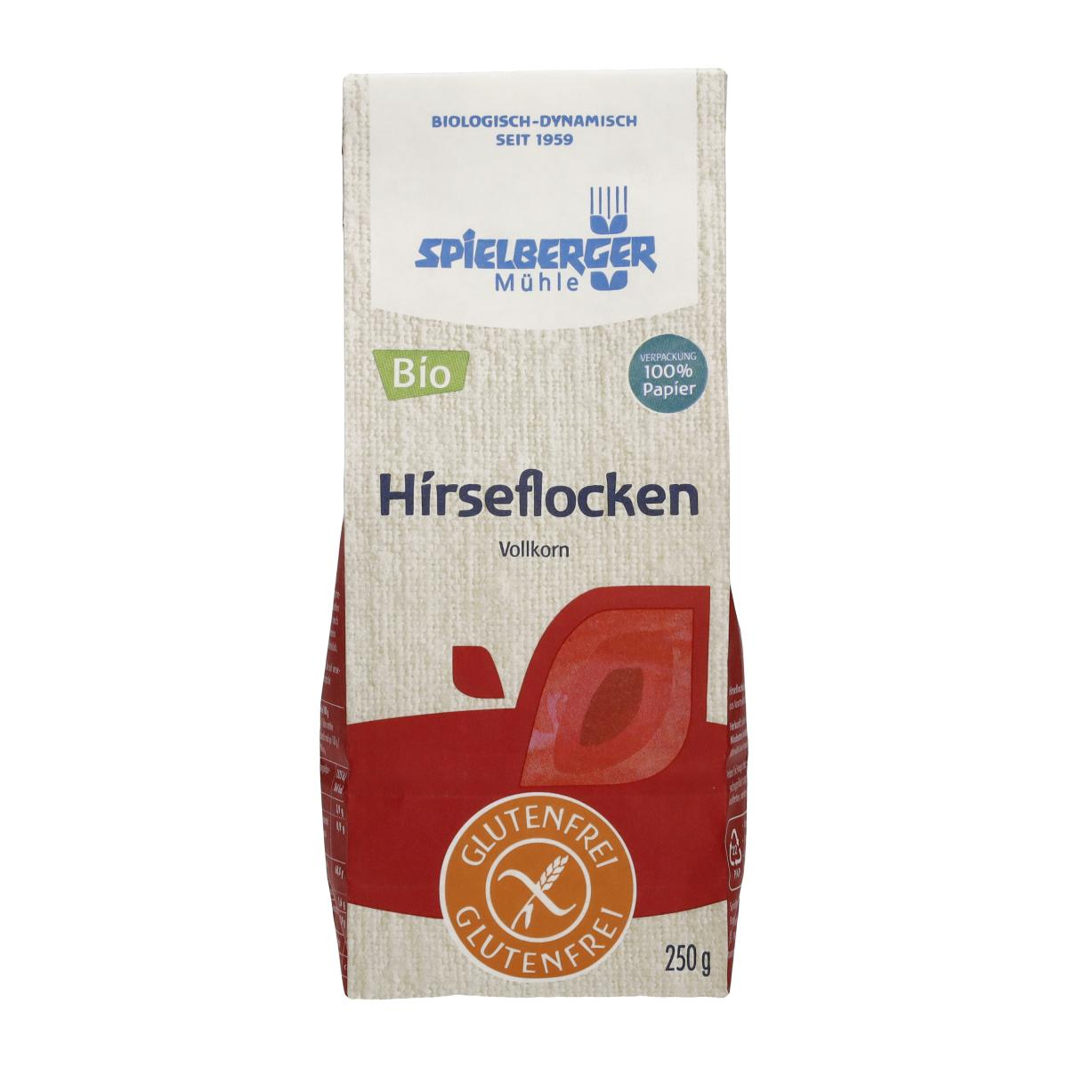 Hirseflocken, glutenfrei, kbA