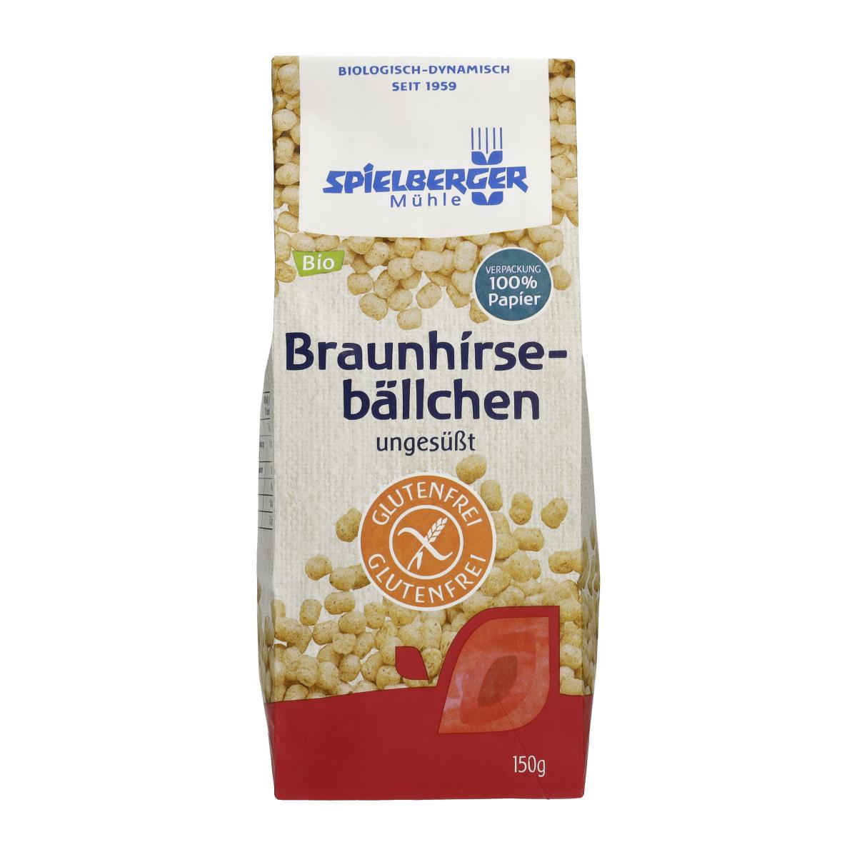 Braunhirsebällchen, glutenfrei, kbA