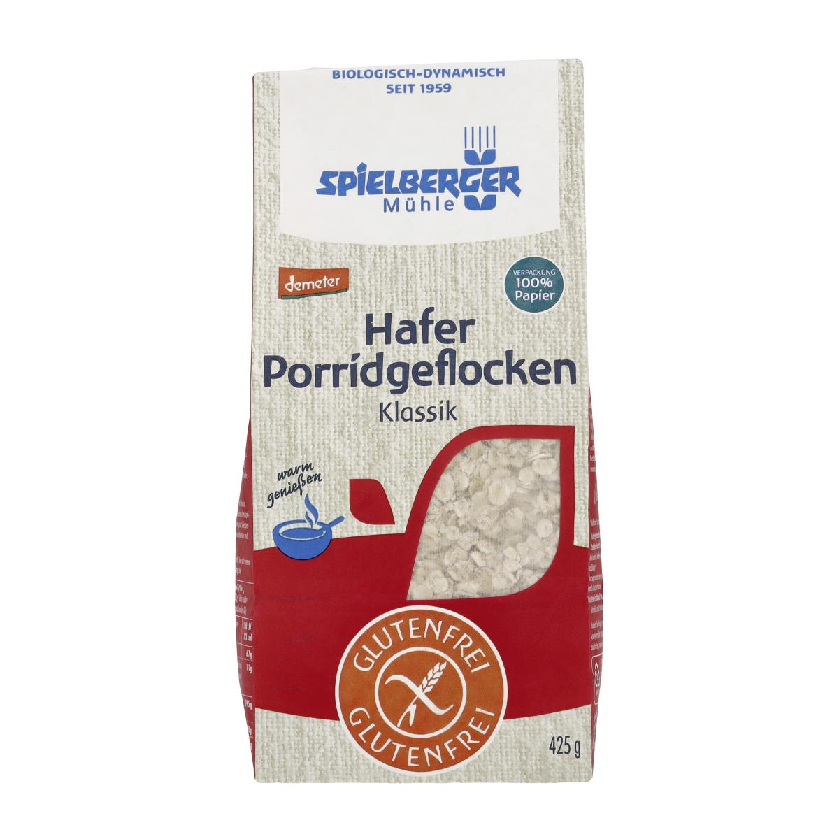 Hafer Porridgeflocken Klassik, glutenfrei, demeter
