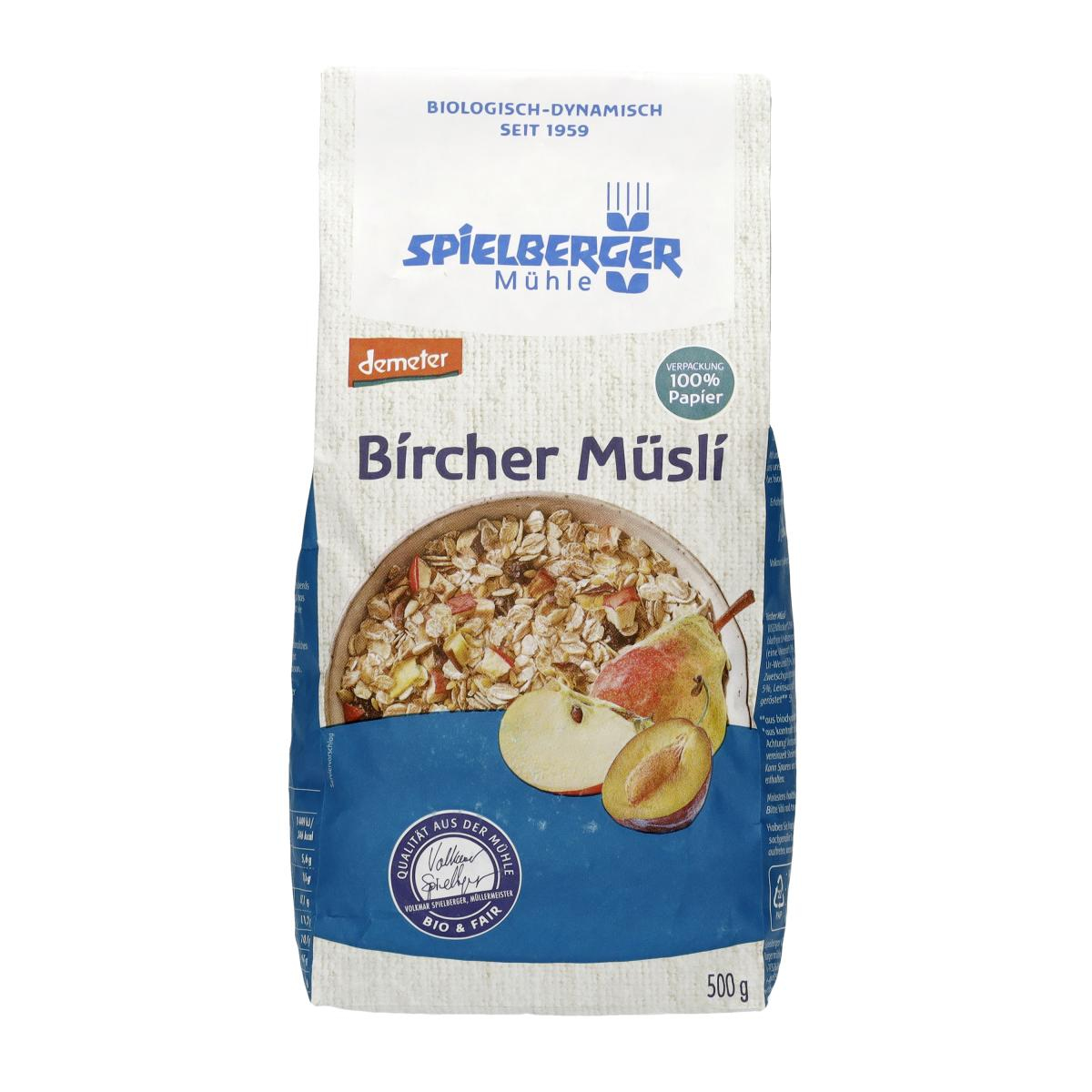 Bircher Müsli, demeter