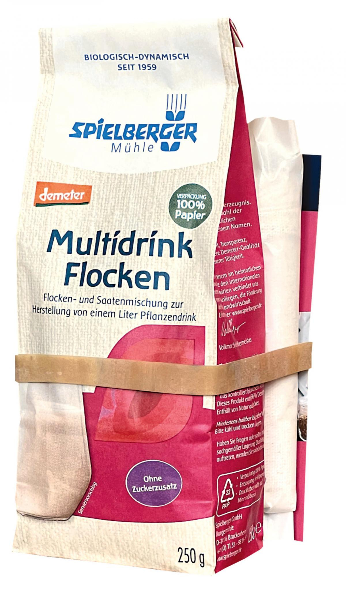 Set Multidrink Flocken & Getreidedrinkbeutel, demeter