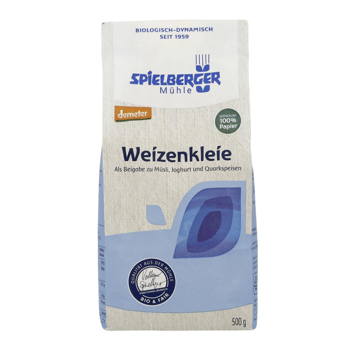 Weizenkleie, demeter