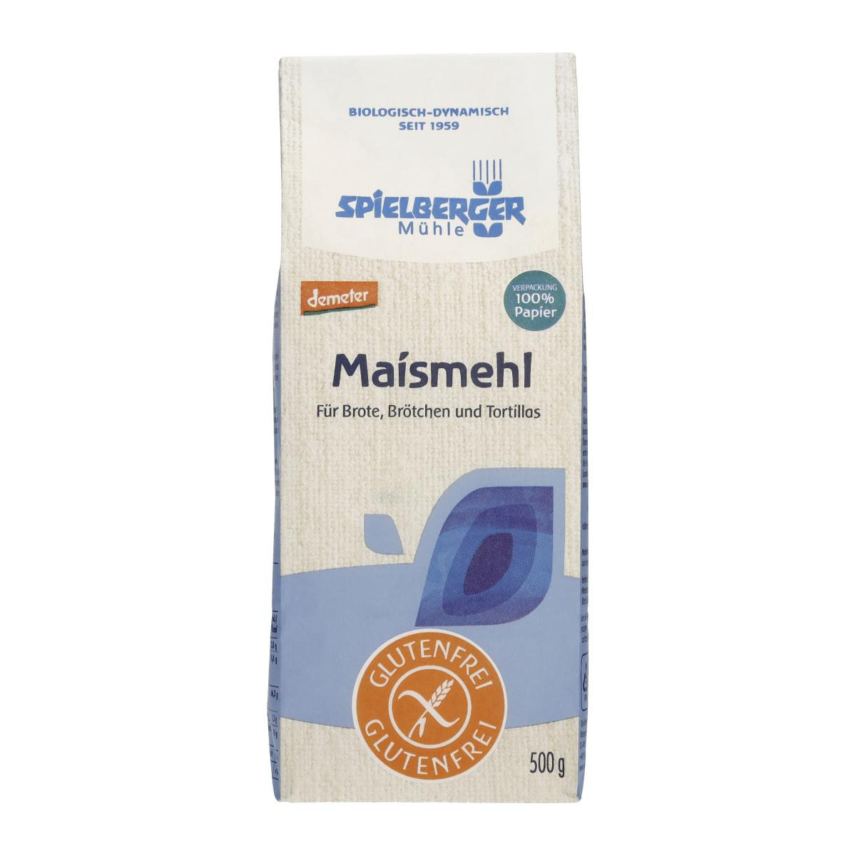 Maismehl, glutenfrei, demeter