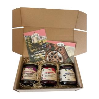 Syltbox - Set mit 3 Fruchtaufstrichen