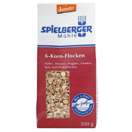 Spielberger 6-Korn-Flocken, Demeter 500g