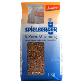 Spielberger 6-Korn-Mischung, demeter - 1kg